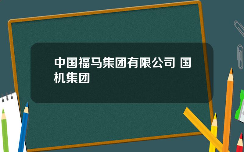 中国福马集团有限公司 国机集团